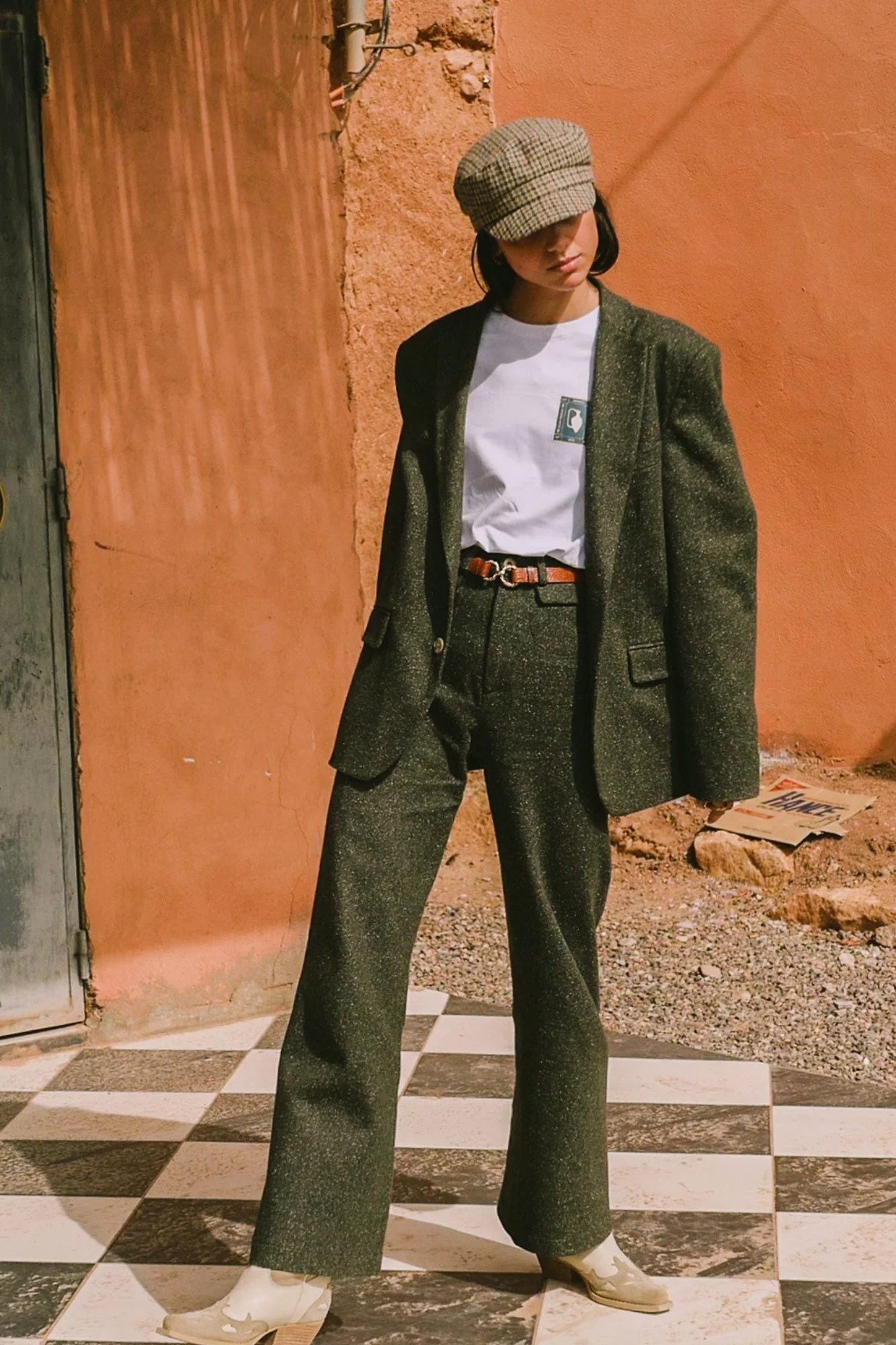 LANIÈRES AIMÉE LÉZARD CAMEL - Image 3