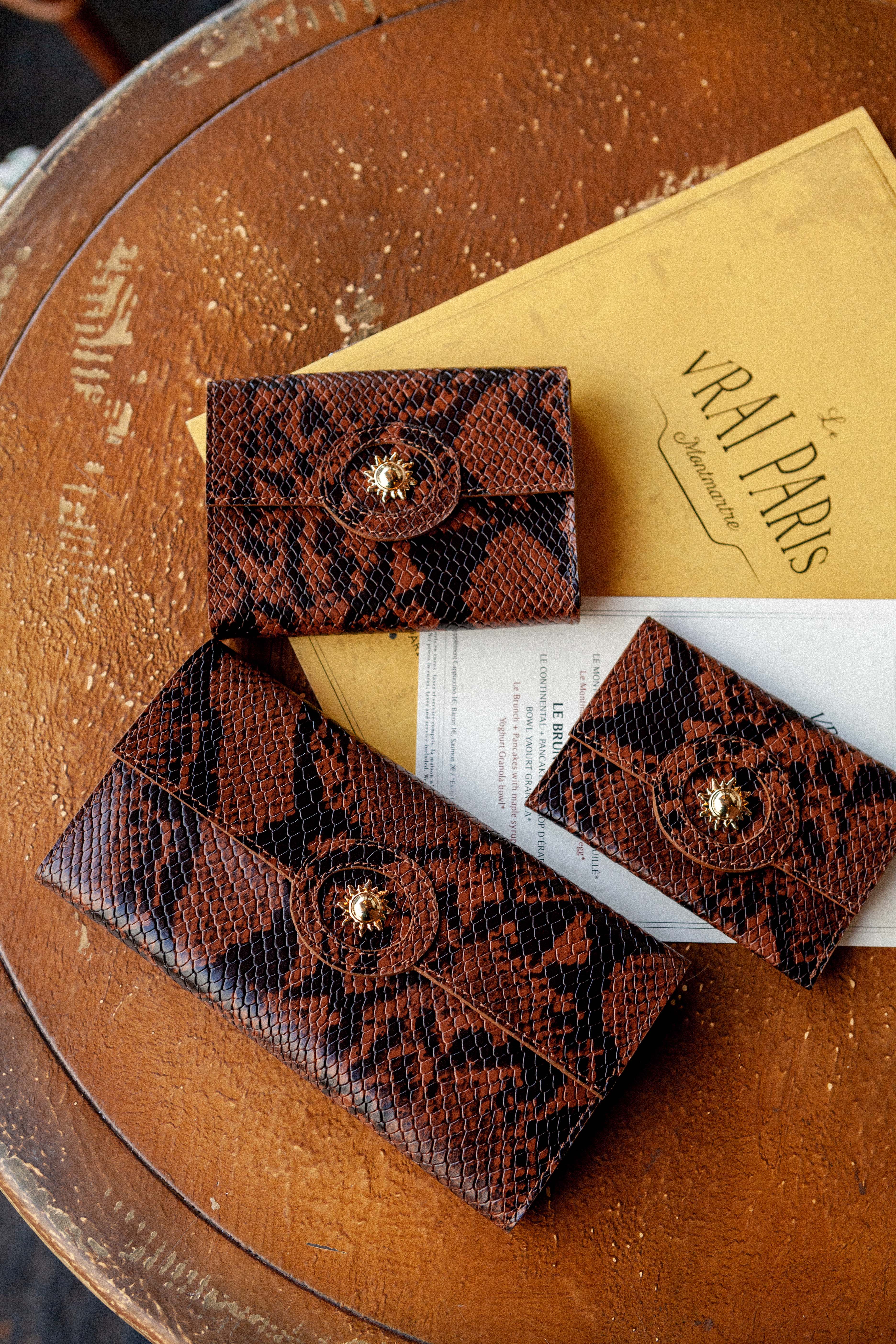 PORTE-CARTES LÉNA PYTHON - Image 3